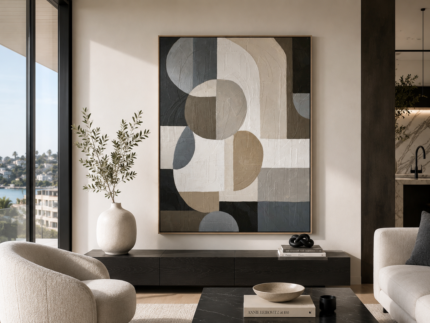 Continuum installed in a contemporary living room